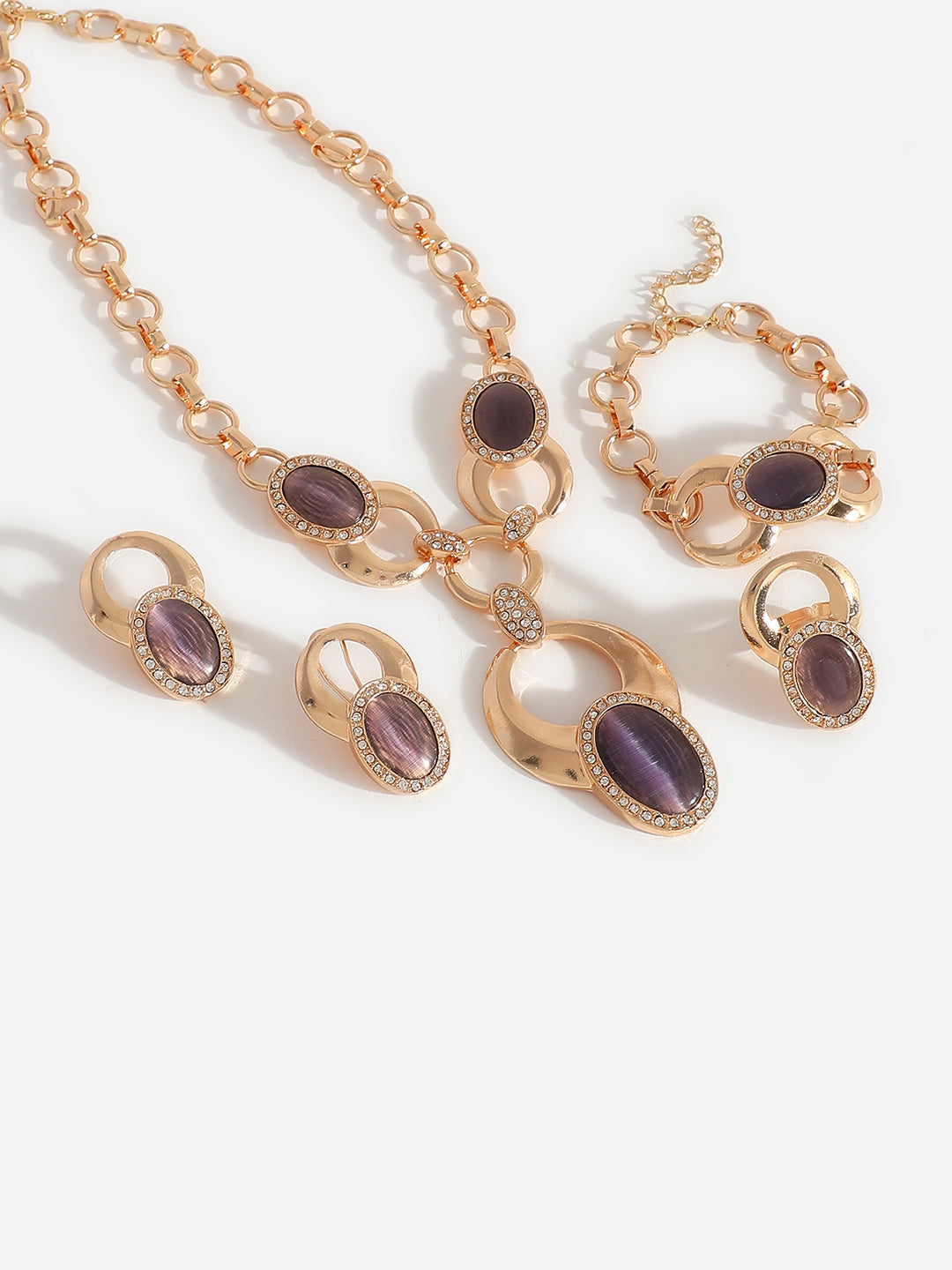 GOLD PLATED DESIGNER JEWELLERY SET