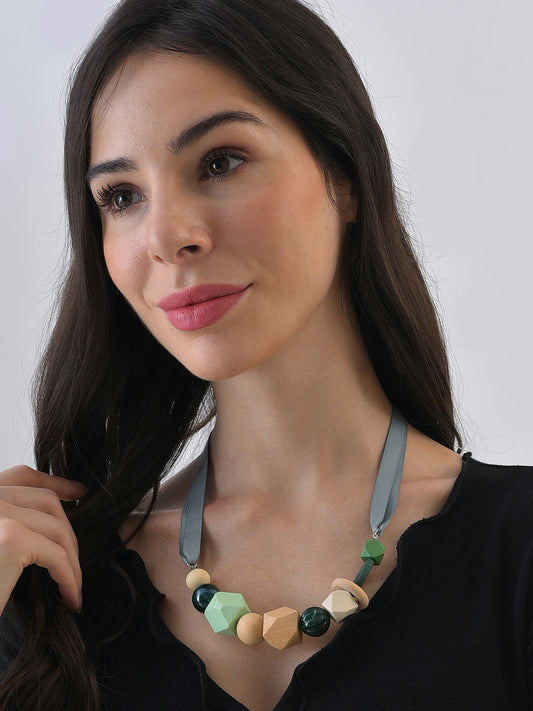 Puzzle Block Necklace