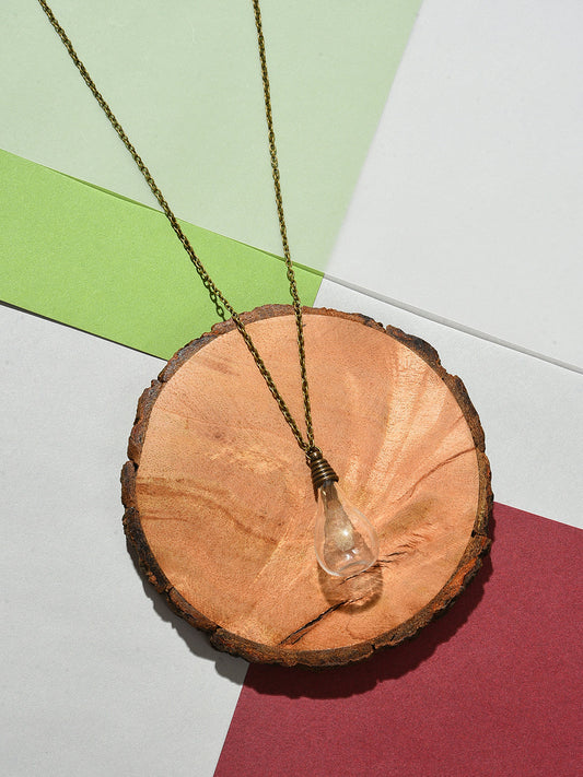 Silver Plated Designer Pendant Chain