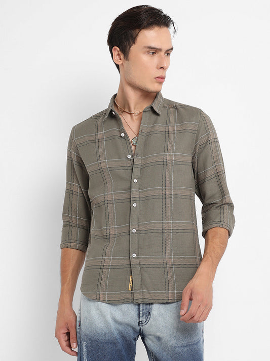 Maxi Tartan Plaid Shirt