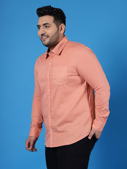 Solid Full Sleeve Casual Shirt