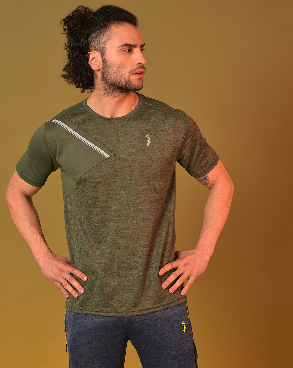 Pack Of 4 Slim Fit Active T-Shirts