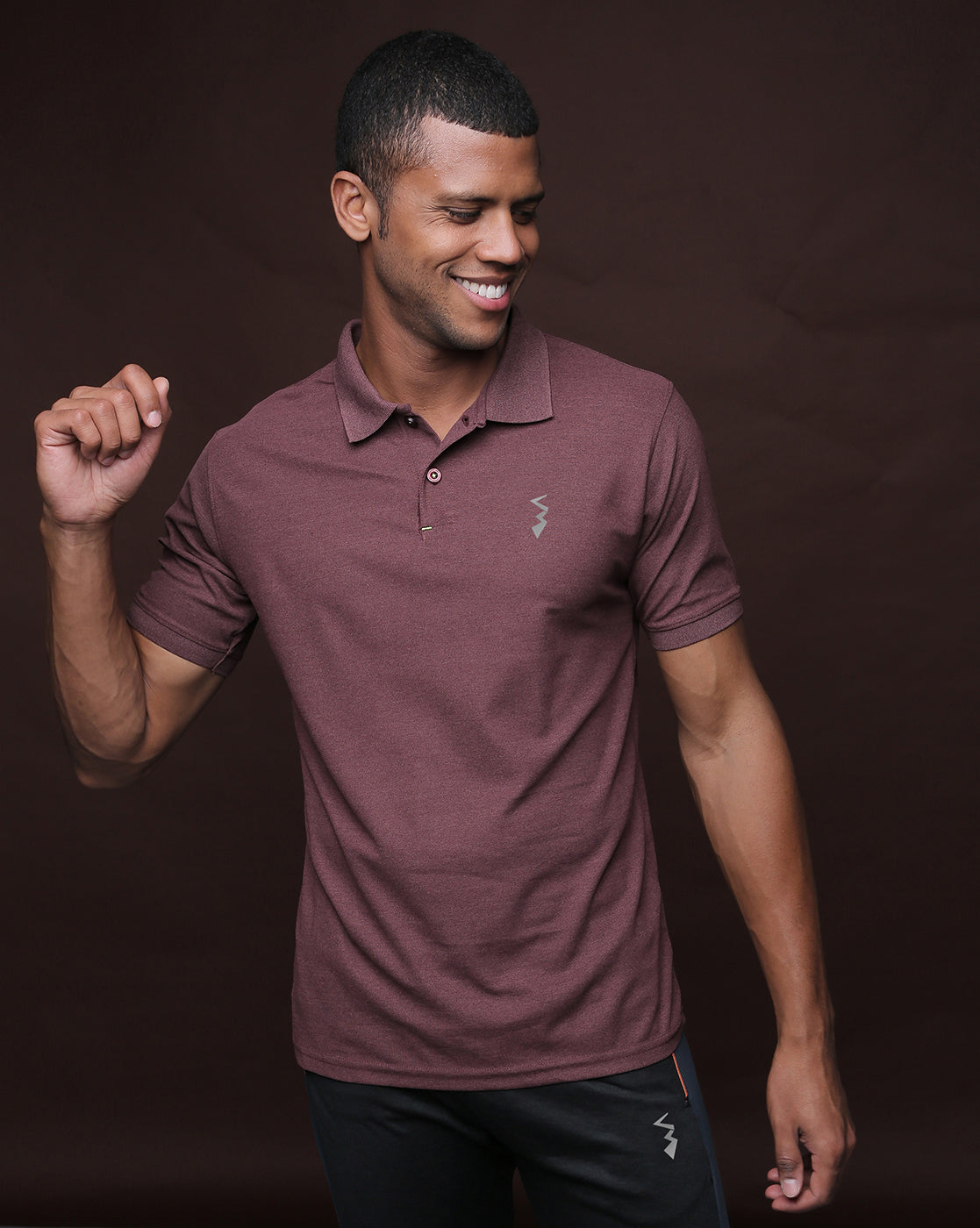 Pack Of 5 Slim Fit Active T-Shirts