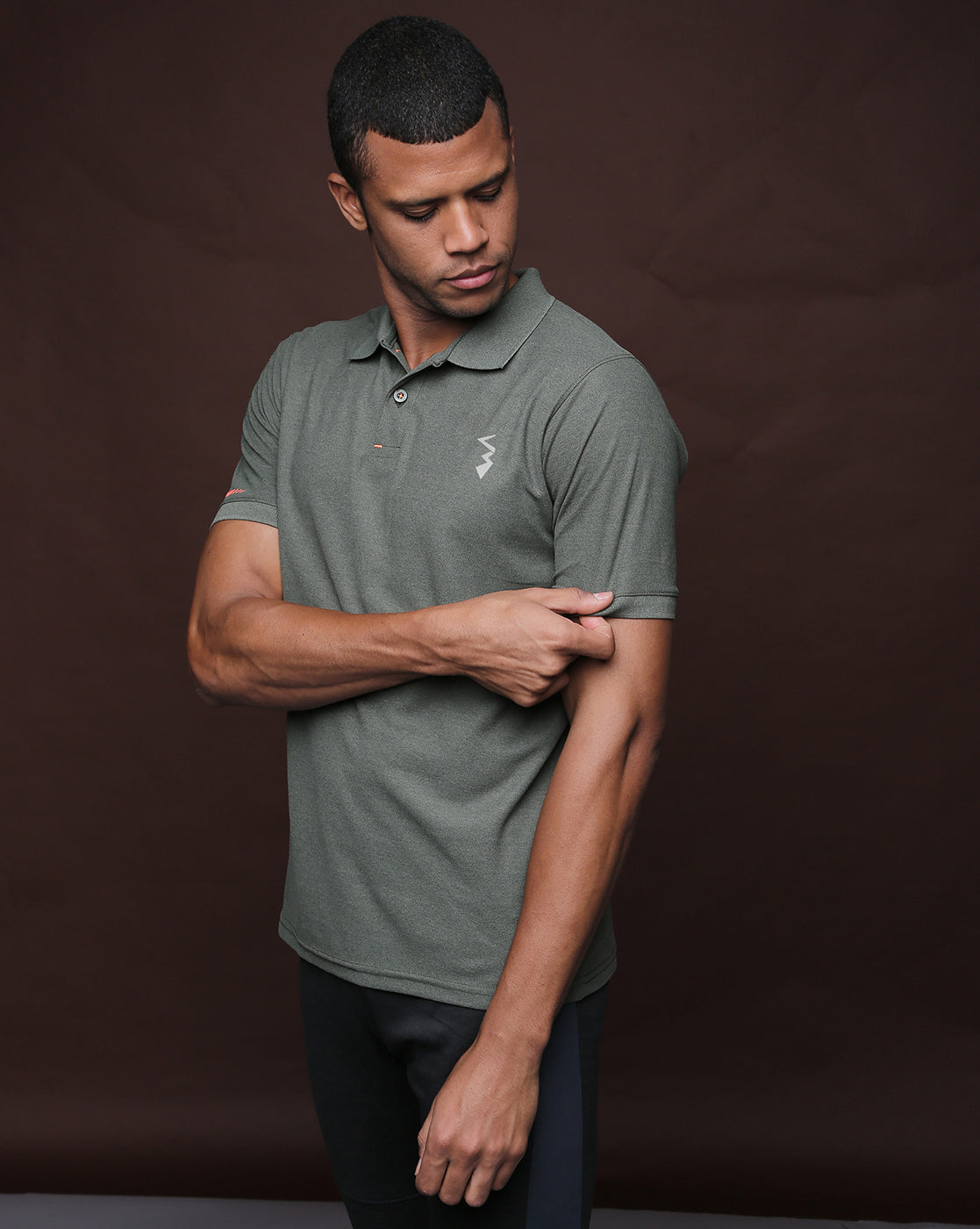 Pack Of 5 Slim Fit Active T-Shirts