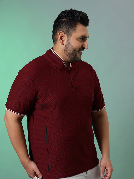 Solid Half Sleeve Casual T-Shirt