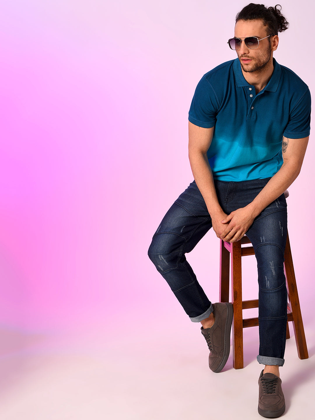 Faded Printed T-Shirt