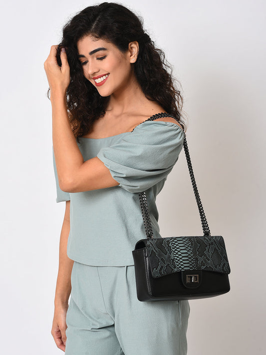 Emily Black Cross Body Bag