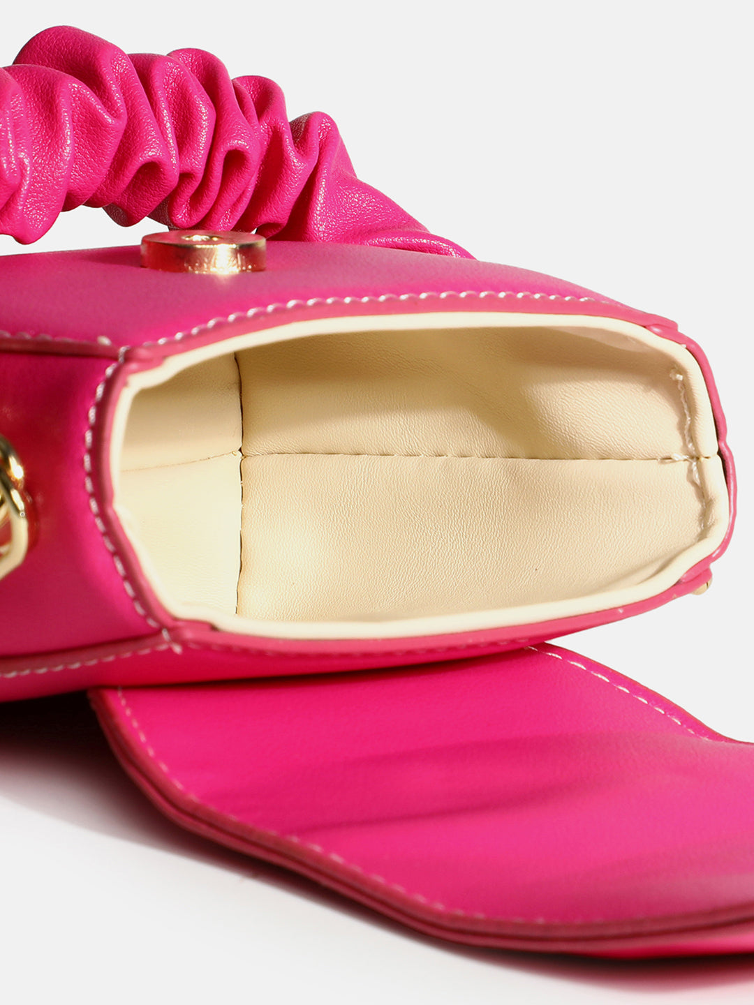 Cerise Textured Red Mini Bag