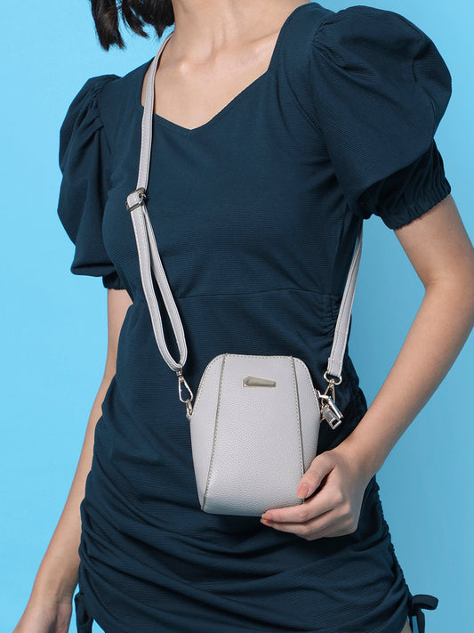 Tasha Grey Cross Body Bag