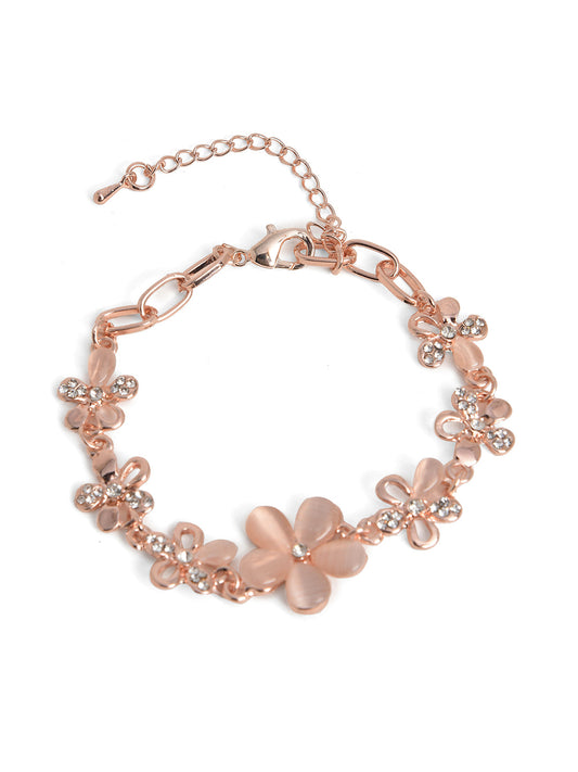 Charming Floral Bracelet