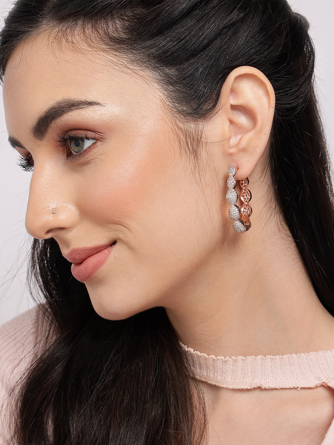 Sandra Party Hoop Earrings