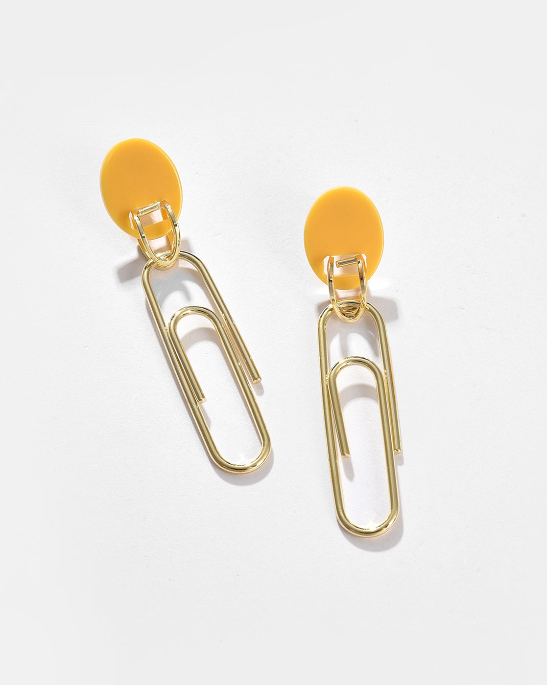 Gold Plated Designer Drop Earring