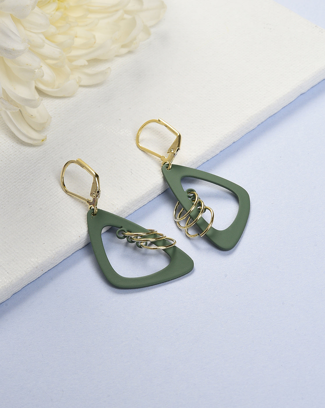 Trendy Designer Drop Earring