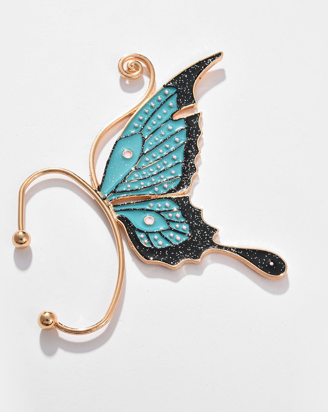 Gold Plated Designer Ear Cuff