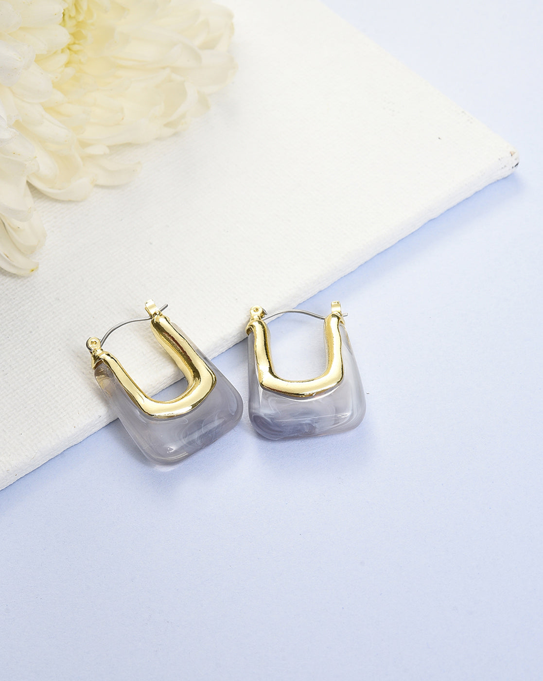 Gold Plated Designer Stud