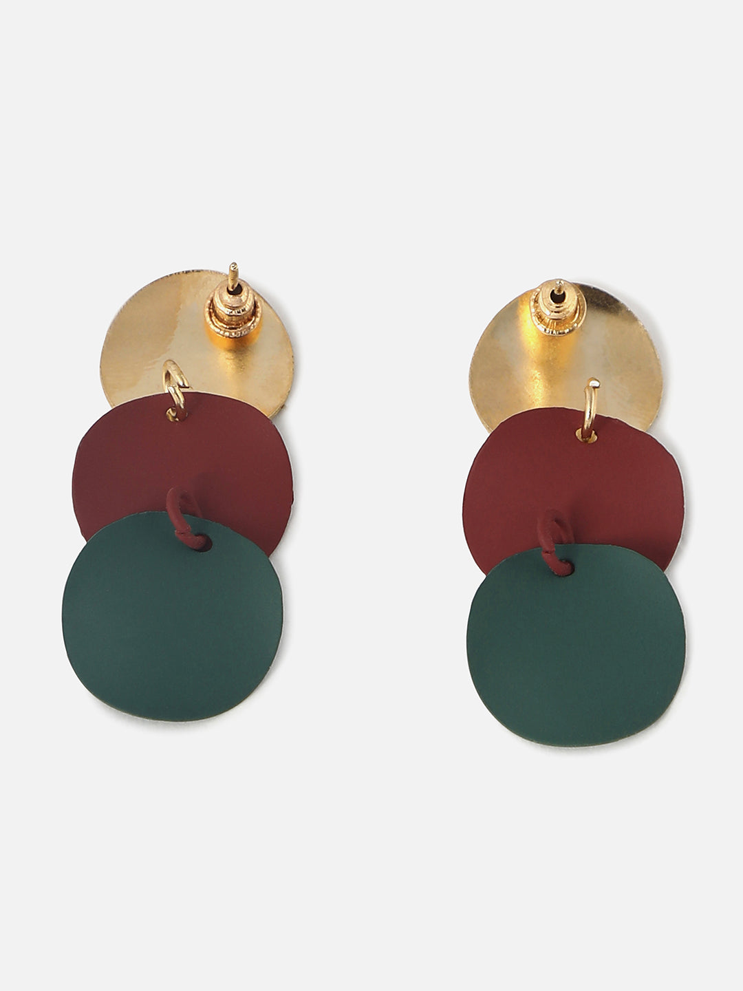 Gold Plated Designer Drop Earring