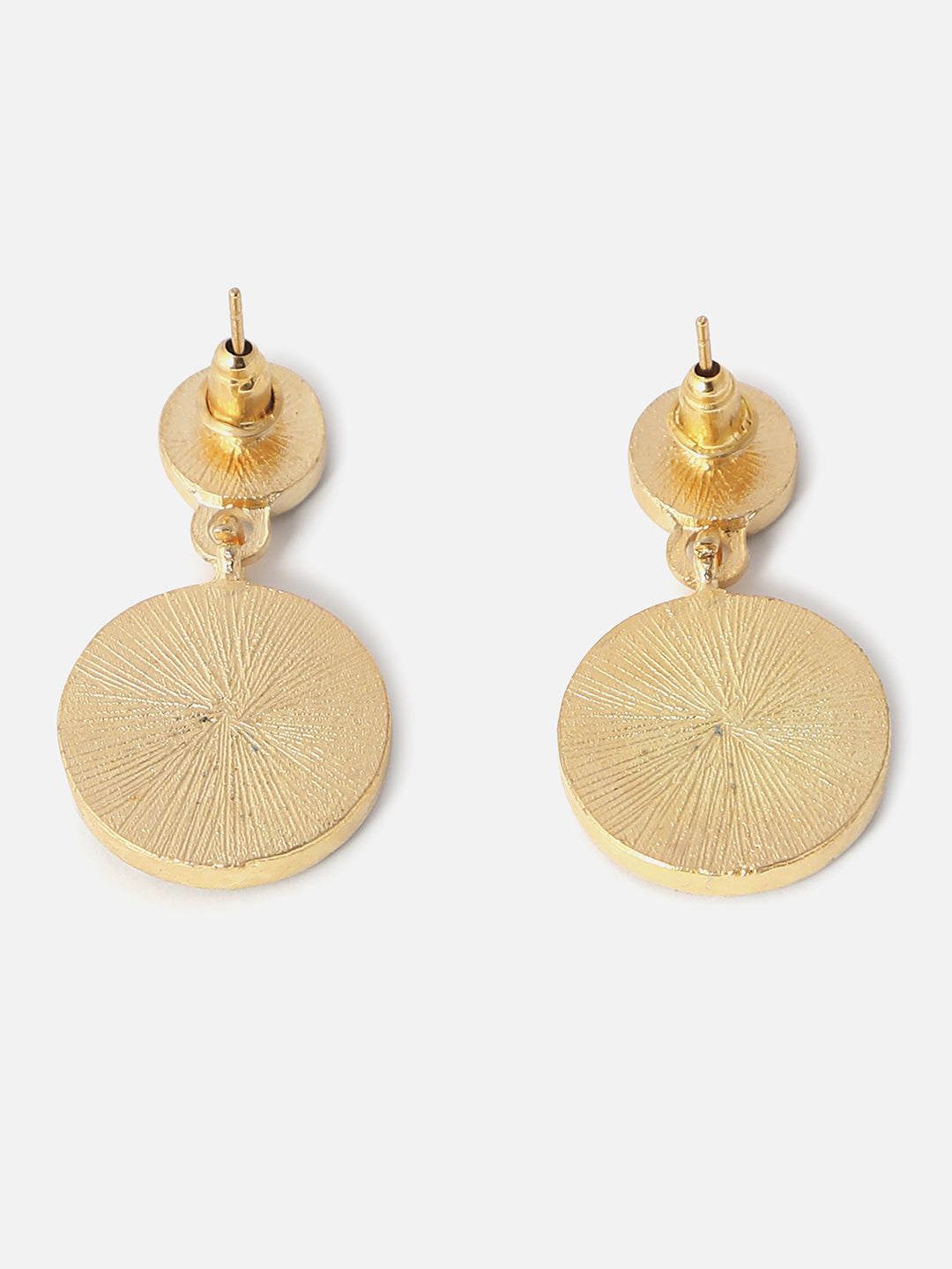 Gold Plated Designer Drop Earring