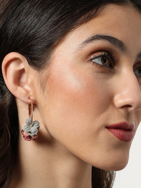 Gold Plated Designer Drop Earring