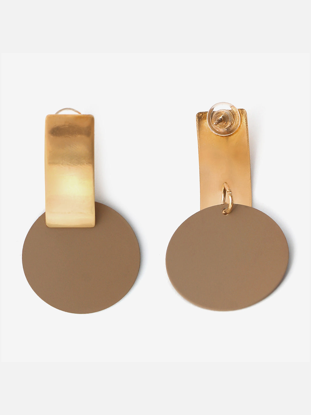 Gold Plated Designer Stud