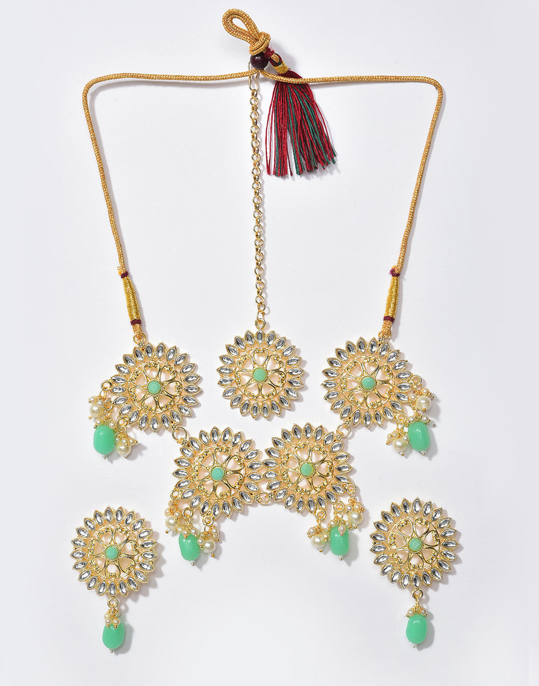 Kundan Gold Plated Necklace Set