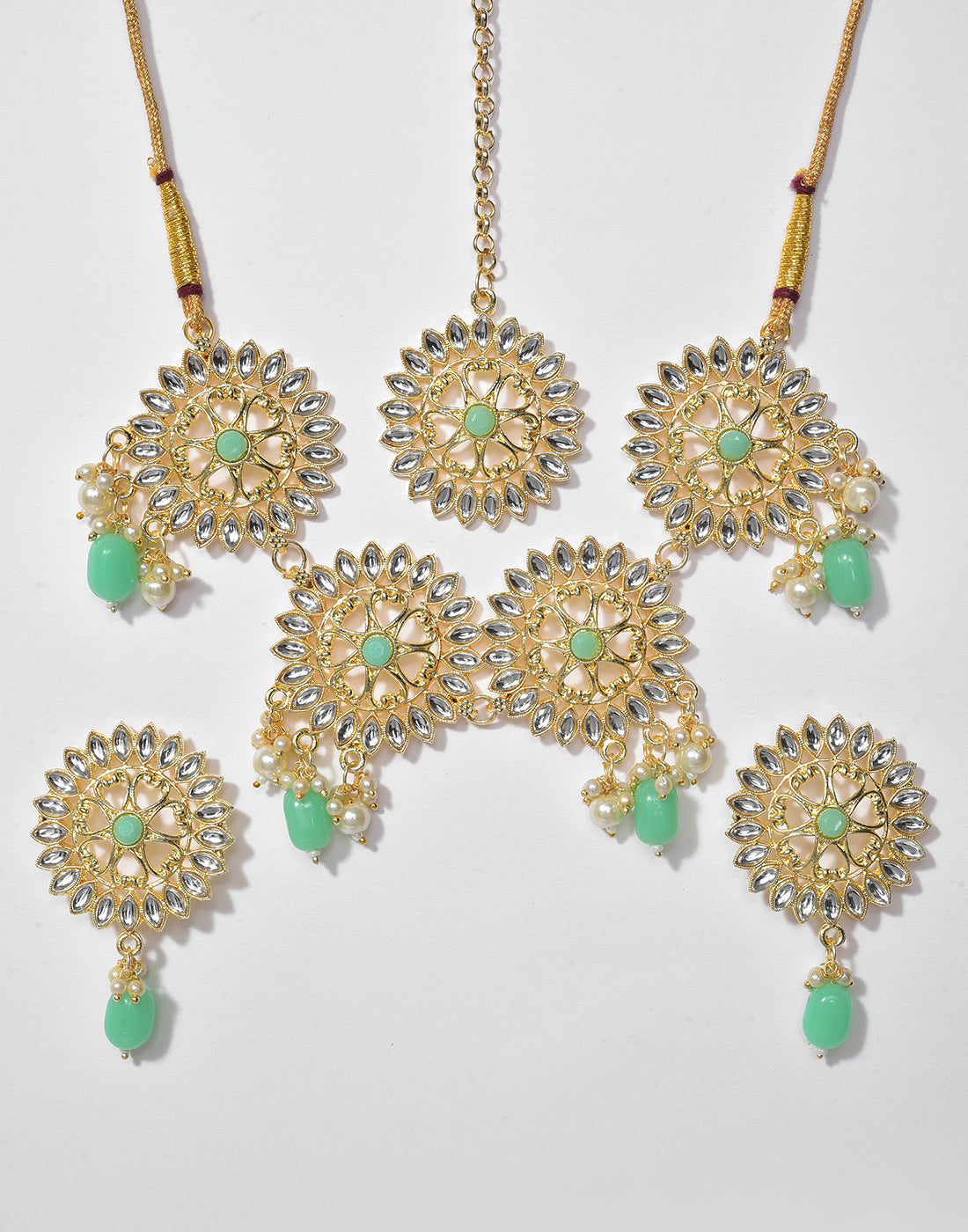 Kundan Gold Plated Necklace Set