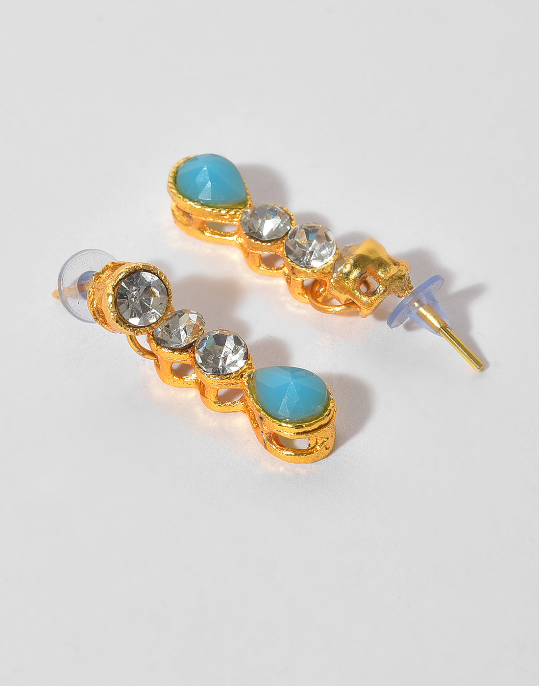 Gold Plated Designer Stone Necklace