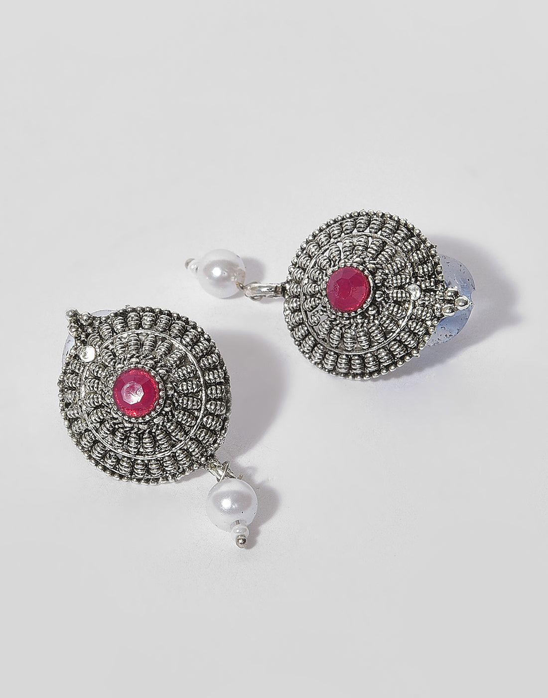 Meenakari Silver Plated Necklace