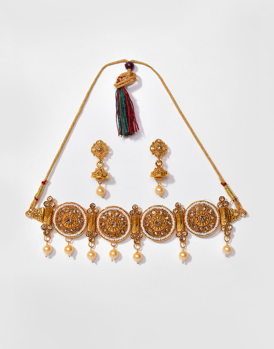 Meenakari Gold Plated Necklace