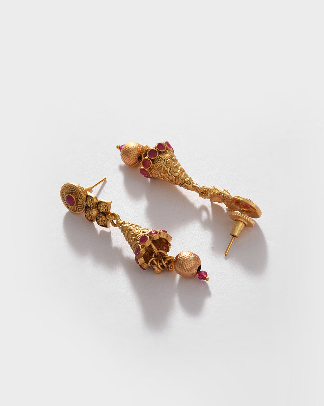 Gold-Plated Contemporary Jewellery Set
