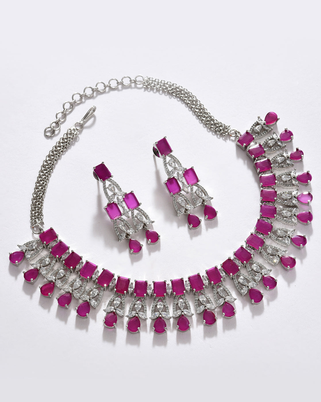 Silver Plated Jewellery Set
