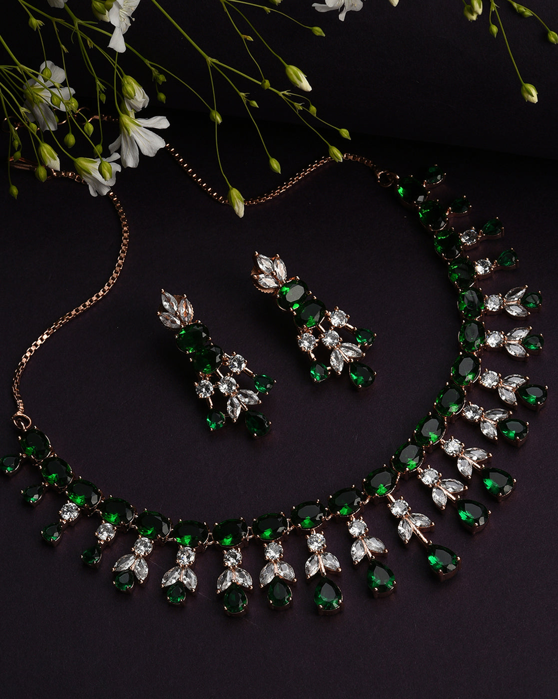 Silver Plated Jewellery Set