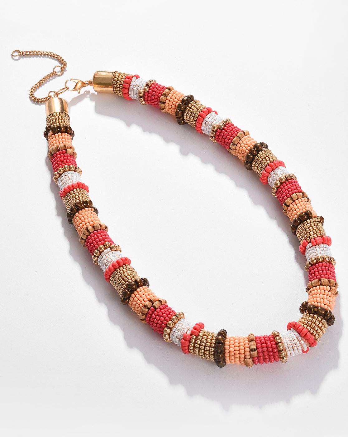 Women Multi Colour Beaded Neckpiece