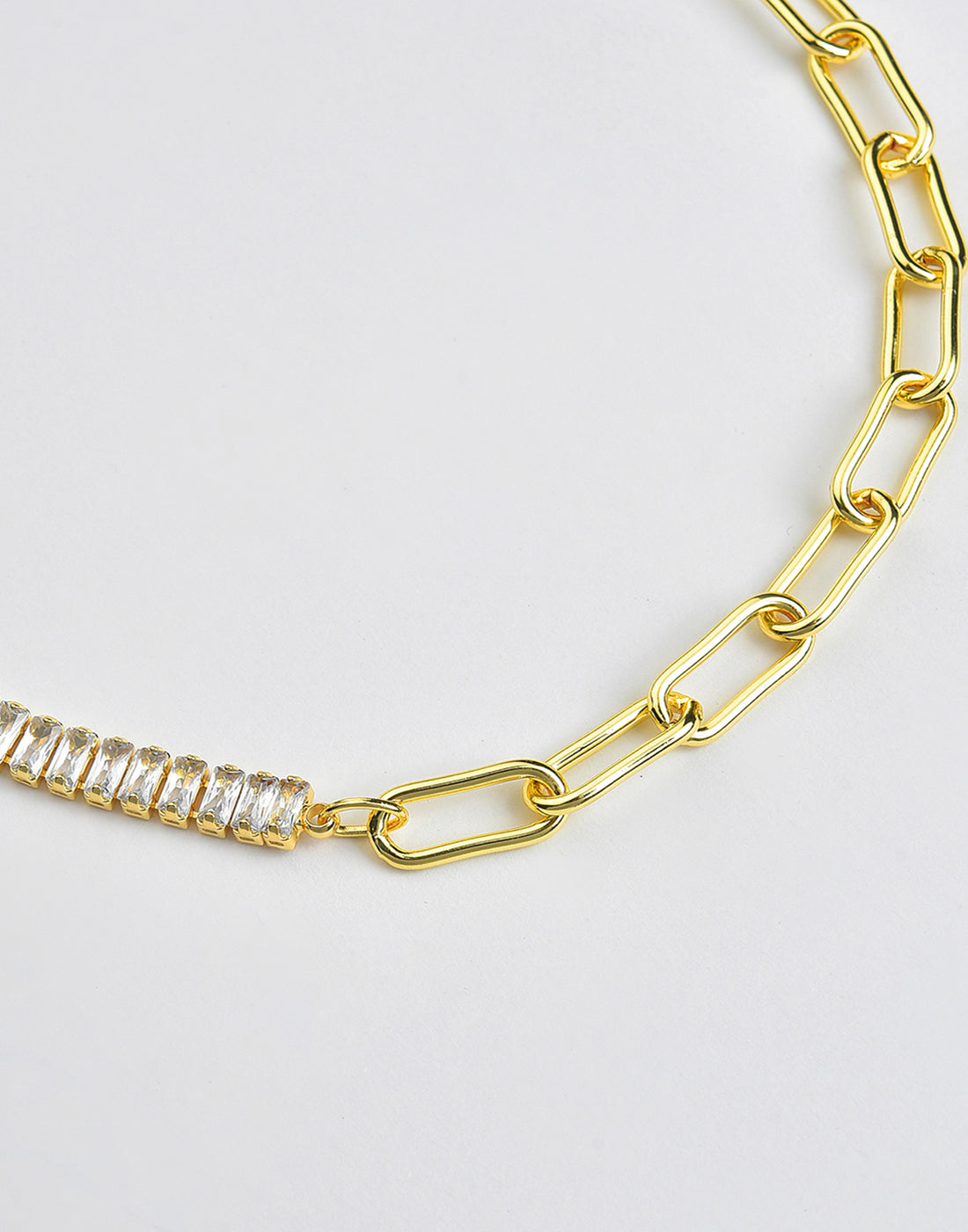 Gold Plated Stone Necklace