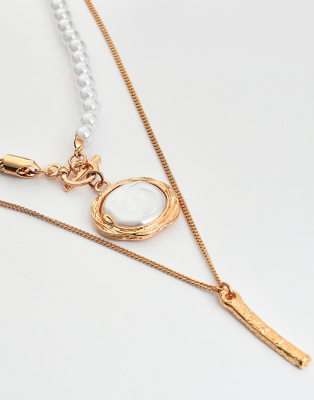 Pack of 2 Gold Plated Designer Pendant