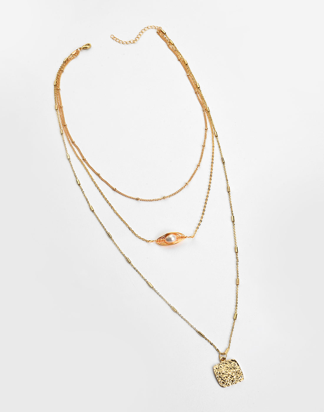 Pack of 3 Gold Plated Designer Pendant