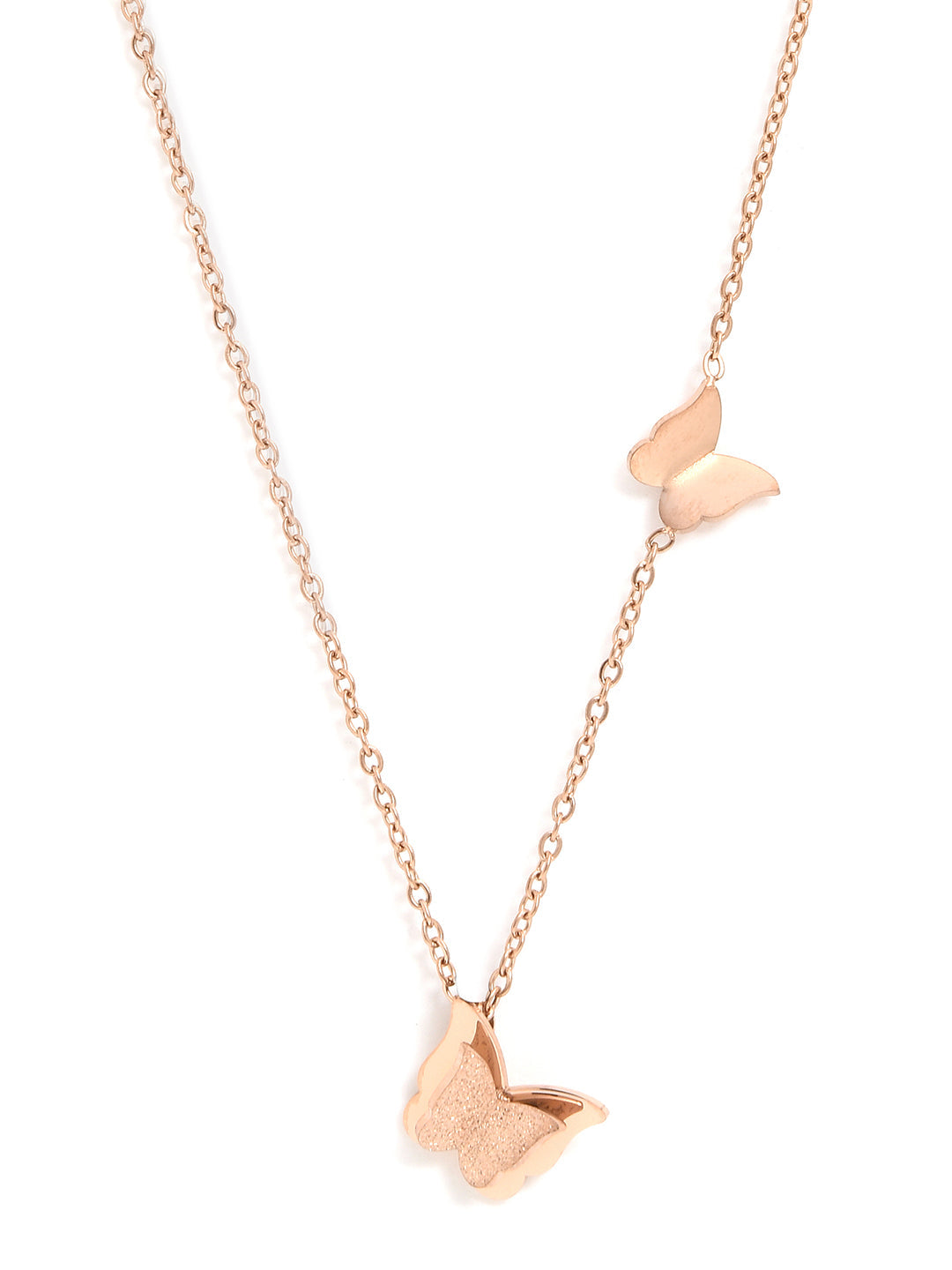 Butterfly Zirconia Pendant