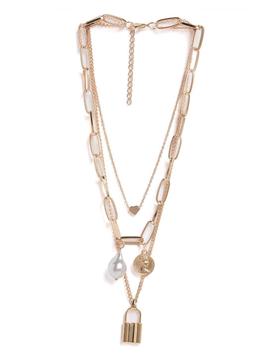 Pack of 3 Gold Plated Chains
