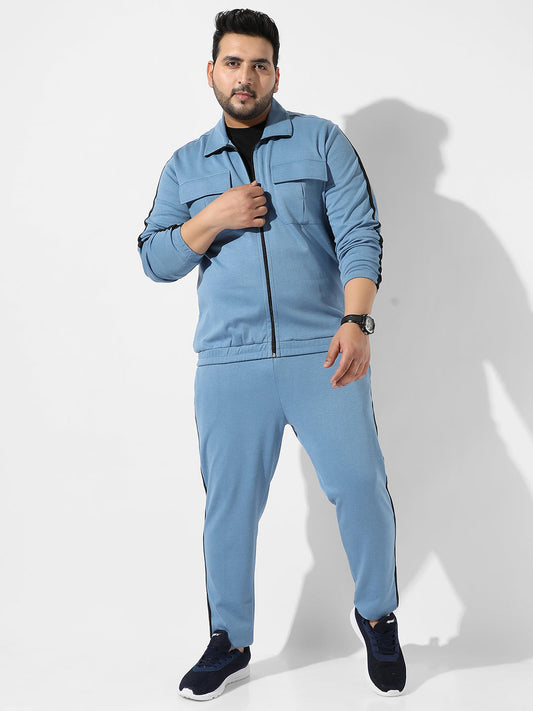 Solid Icy Blue Co-Ords Set