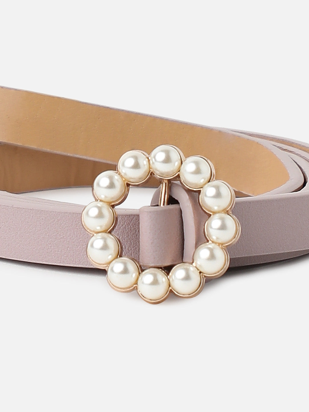 Solid Pink Waist Belt