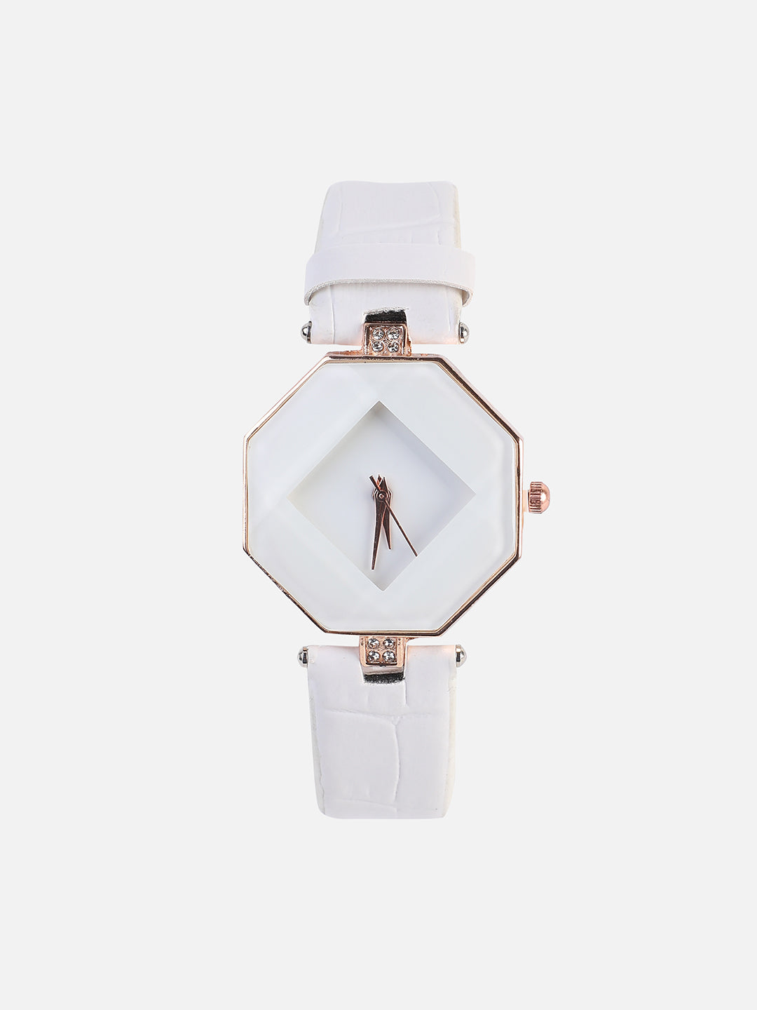 Aria White Watch Combo