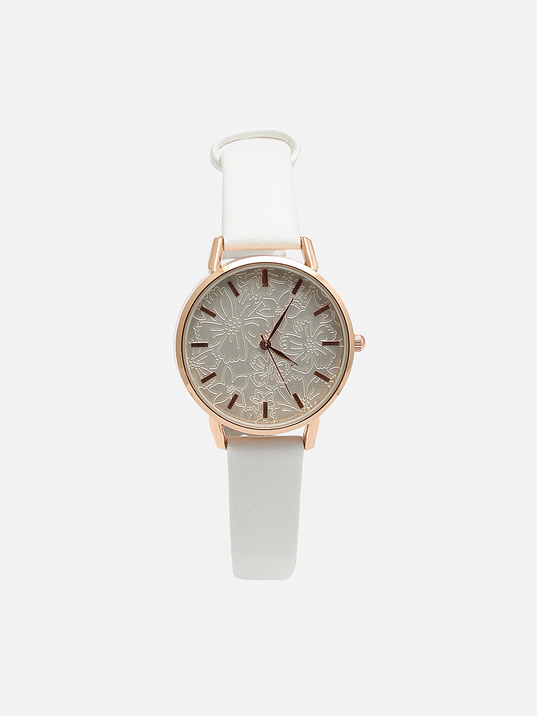 Eleanor White Watch Combo