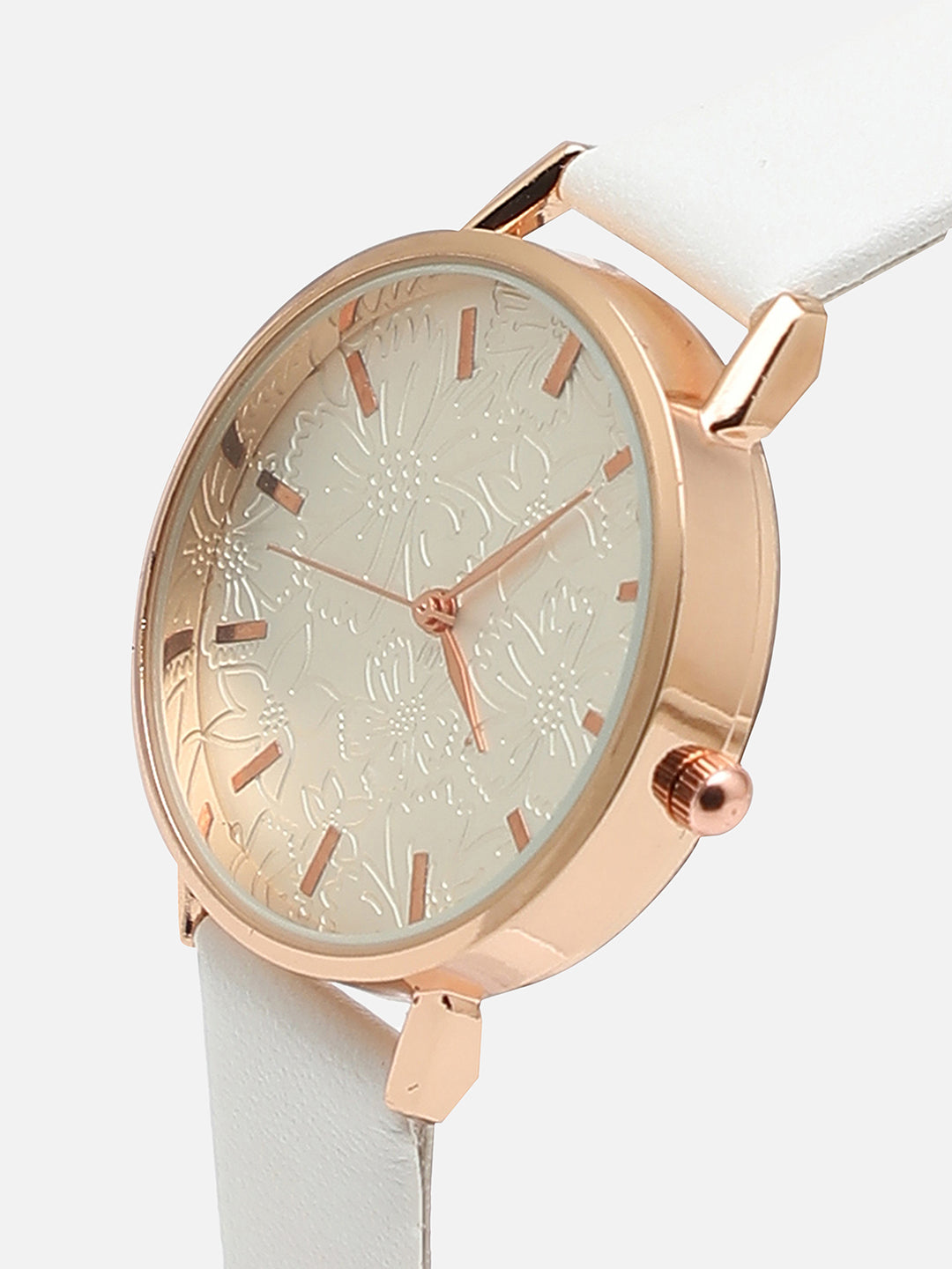 Eleanor White Watch Combo