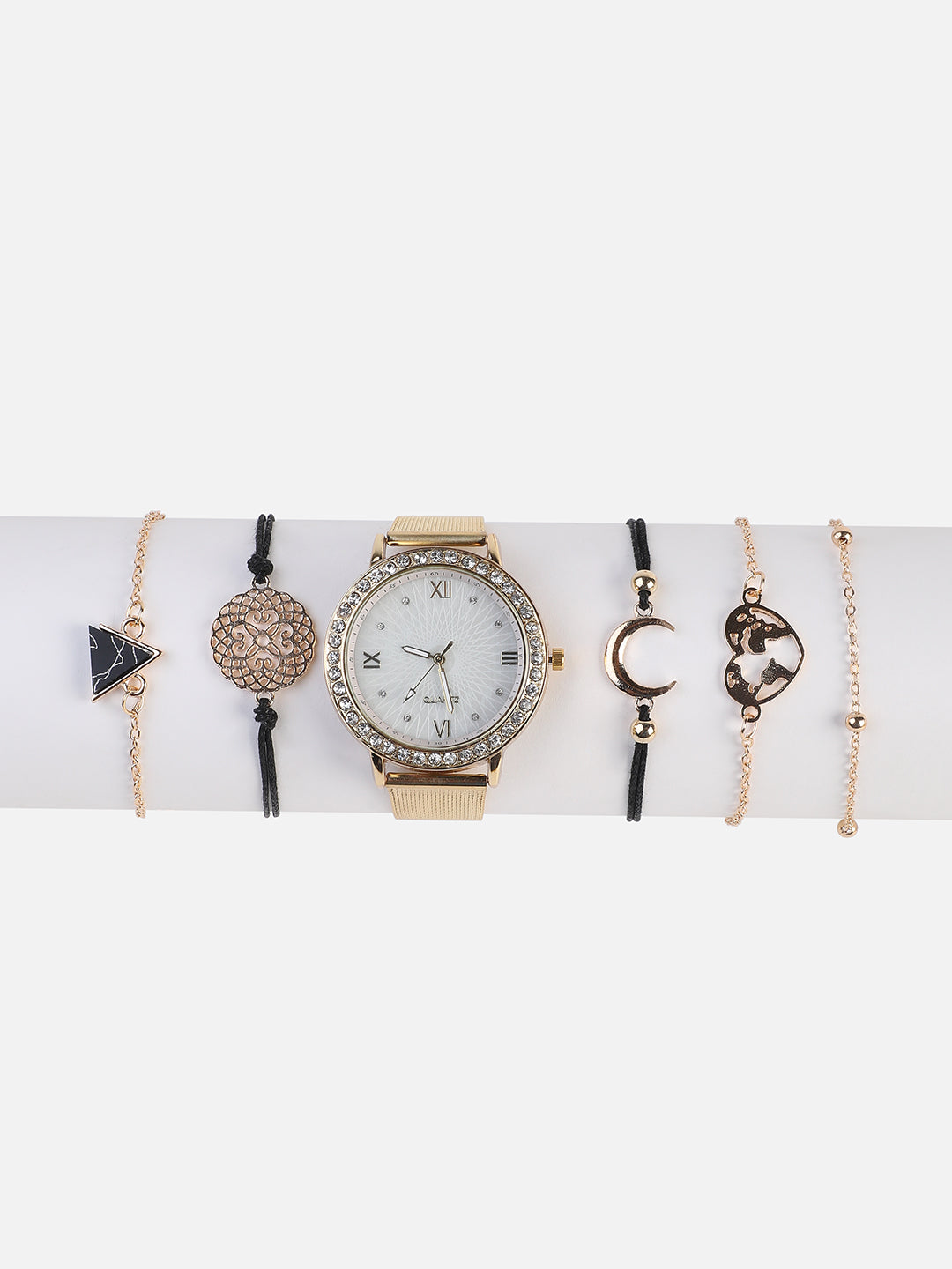Amelia Gold Watch Combo