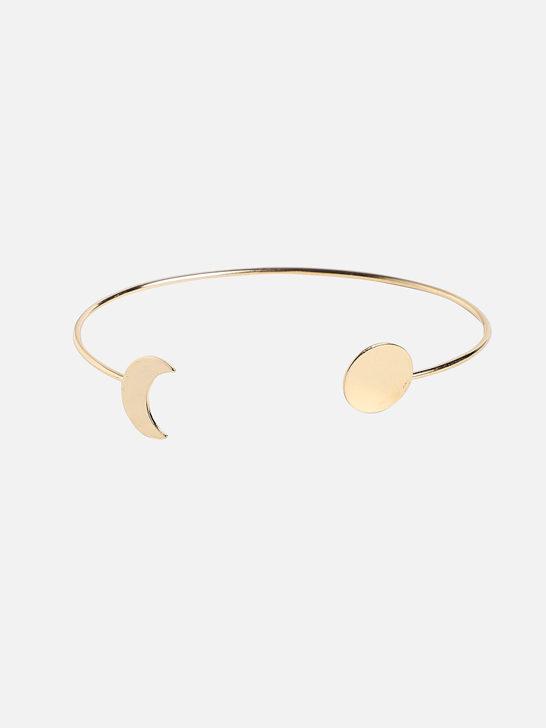 Set Of Rose Gold Chain Watch And Bracelet