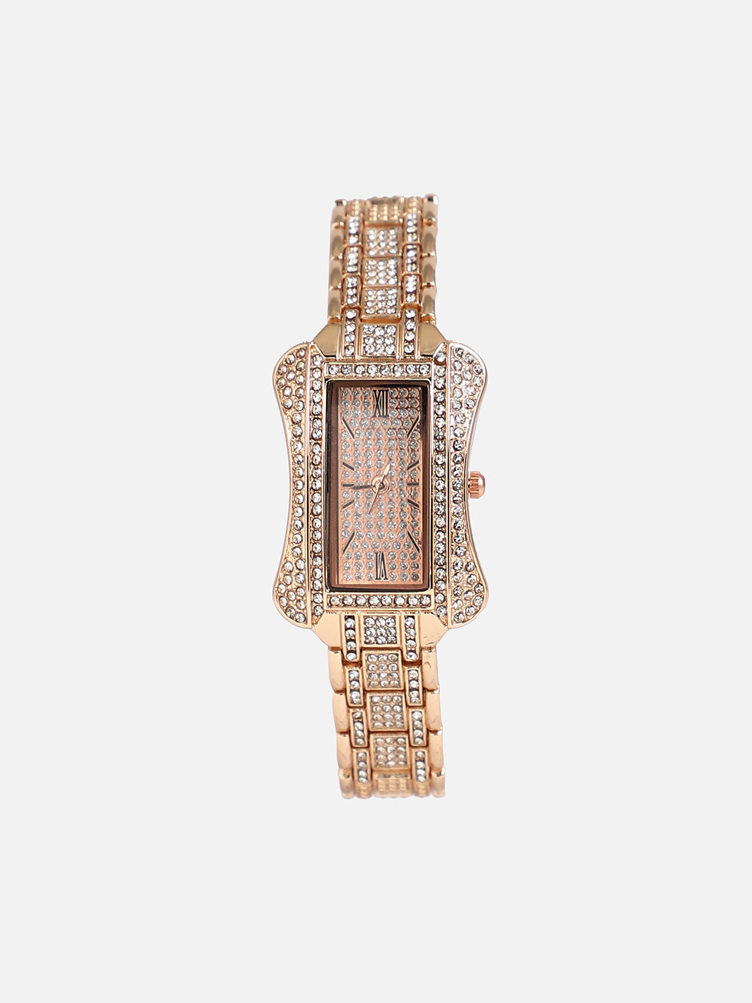 Annika Rose Gold Watch Combo