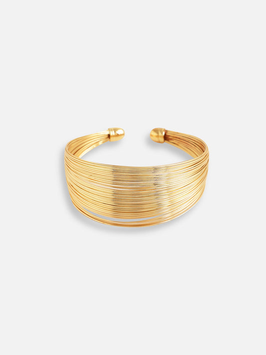 GOLD PLATED PARTY DESIGNER BRACELET FOR WOMEN