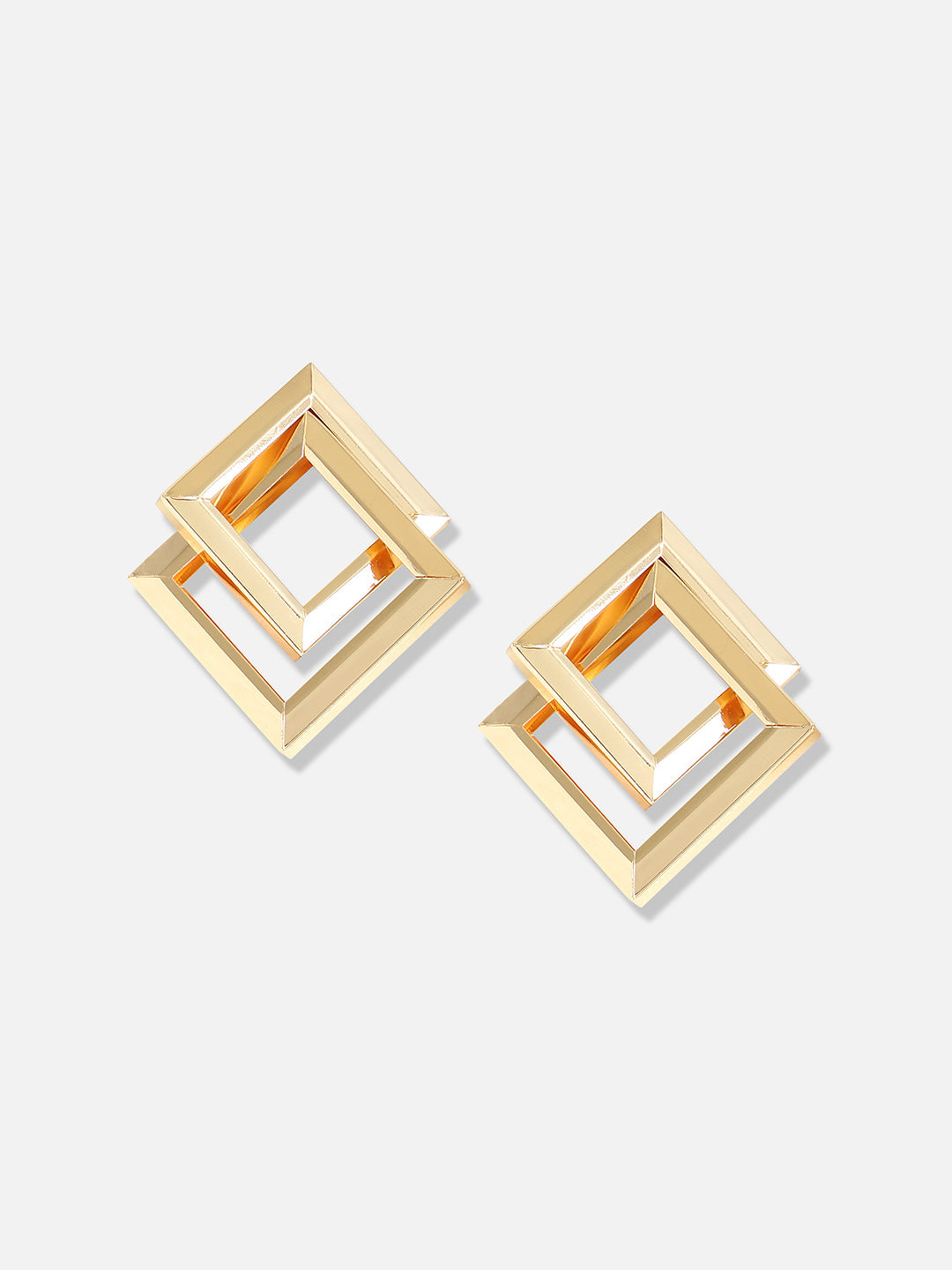 Gold Plated Designer Casual Drop Earring