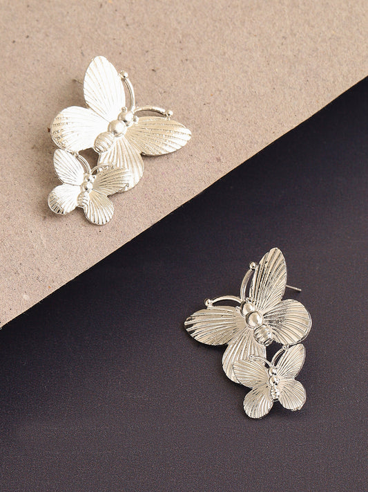 GOLD PLATED PARTY DESIGNER STUD FOR WOMEN