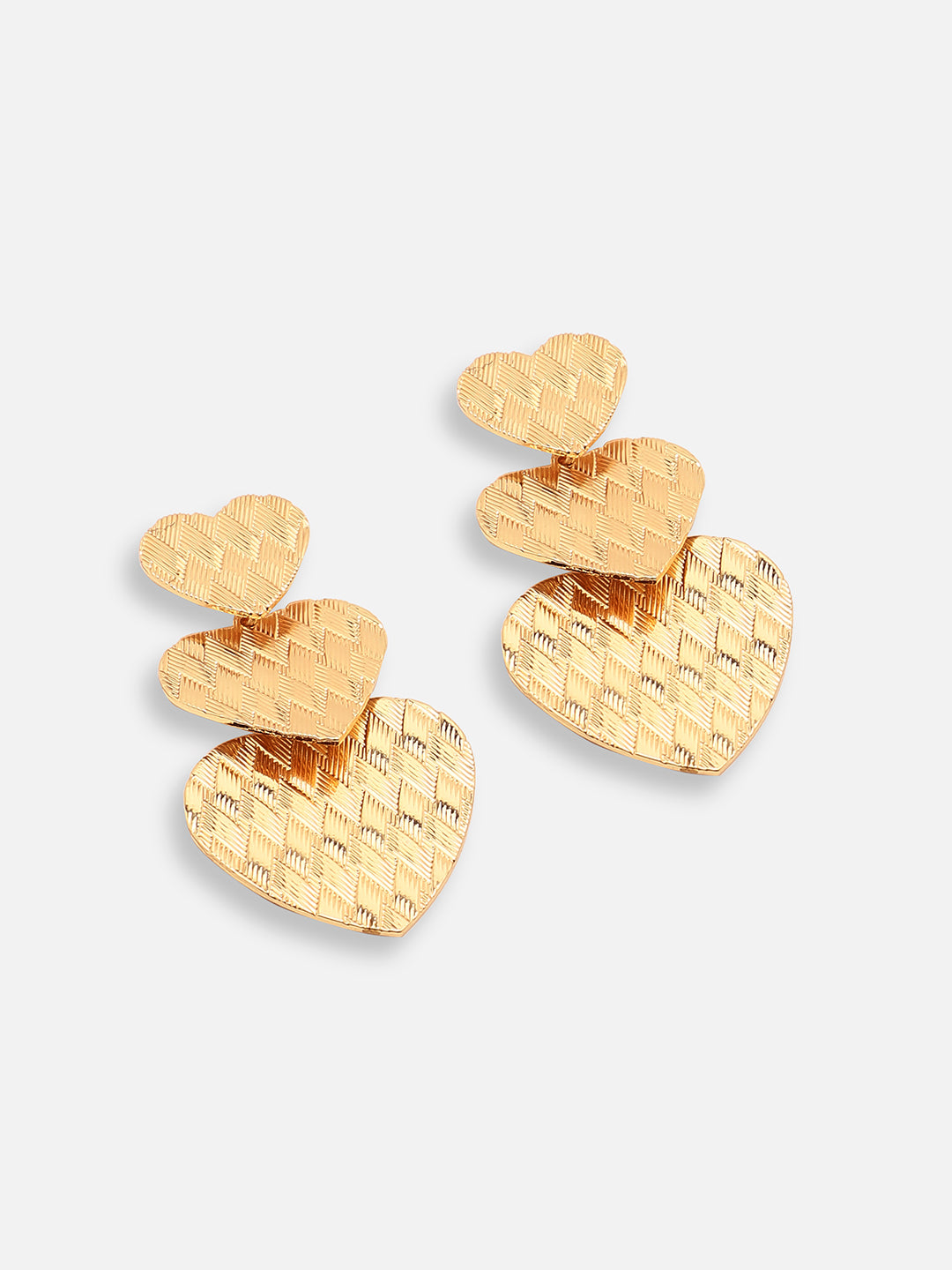 GOLD PLATED PARTY DESIGNER DROP EARRING FOR WOMEN