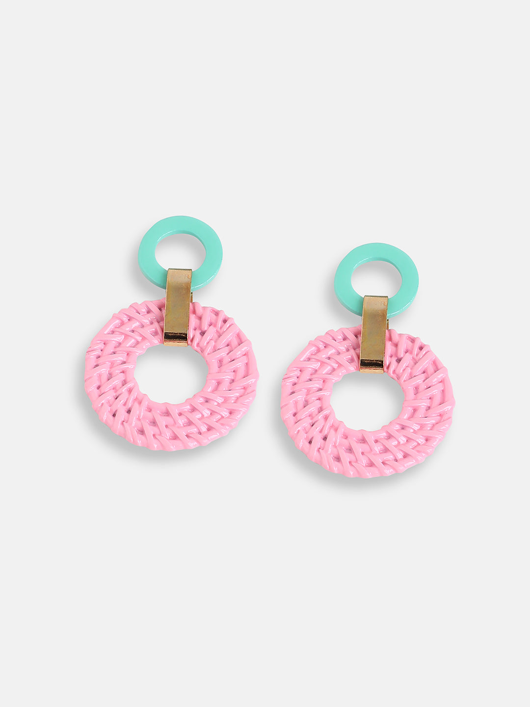 GOLD PLATED PARTY DESIGNER DROP EARRING FOR WOMEN